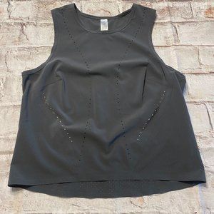 Lululemon Gray Cropped Tank